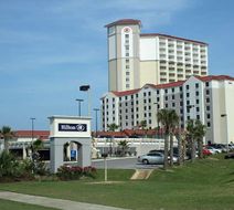 Hilton Pensacola Beach Gulf Front Exterior