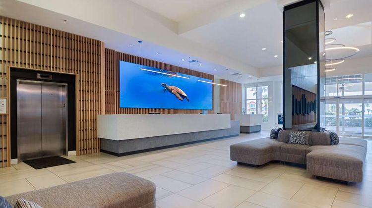 Hilton Pensacola Beach Gulf Front Lobby