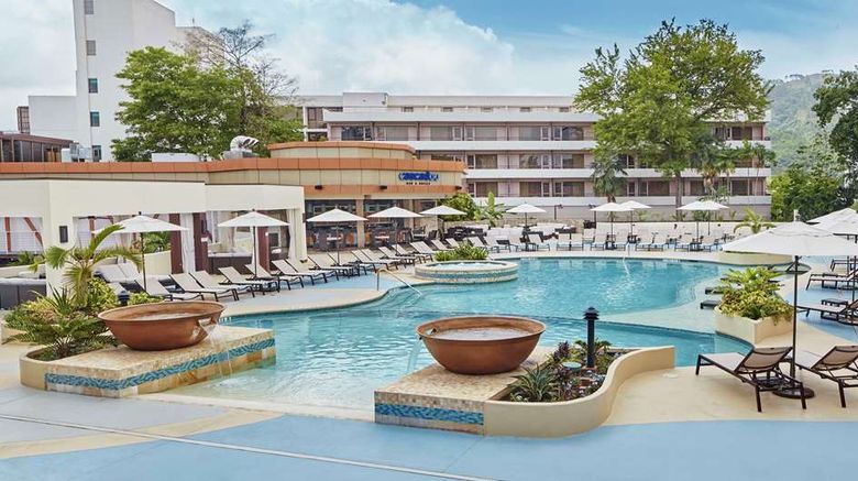 <b>Hilton Trinidad & Conference Centre Pool</b>. Images powered by <a href="https://iceportal.shijigroup.com/" title="IcePortal" target="_blank">IcePortal</a>.