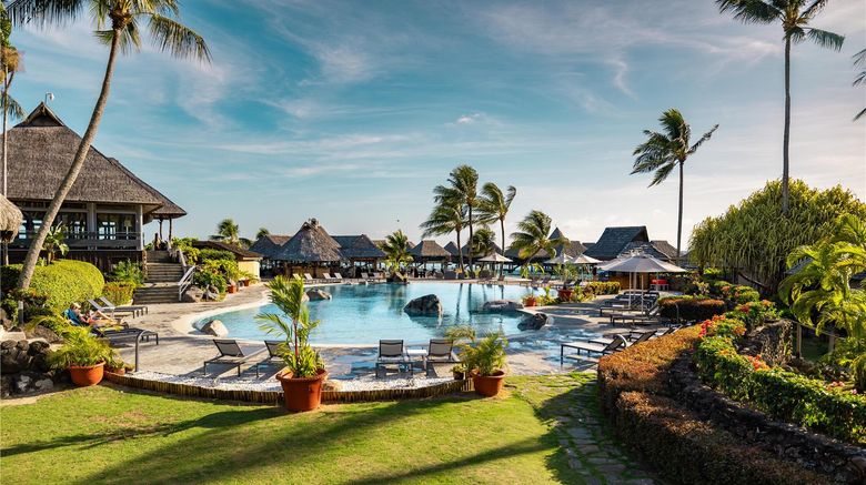 <b>Hilton Moorea Lagoon Resort & Spa Pool</b>. Images powered by <a href="https://iceportal.shijigroup.com/" title="IcePortal" target="_blank">IcePortal</a>.