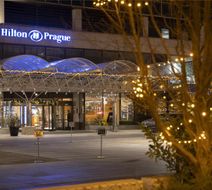 Hilton Prague Atrium Exterior