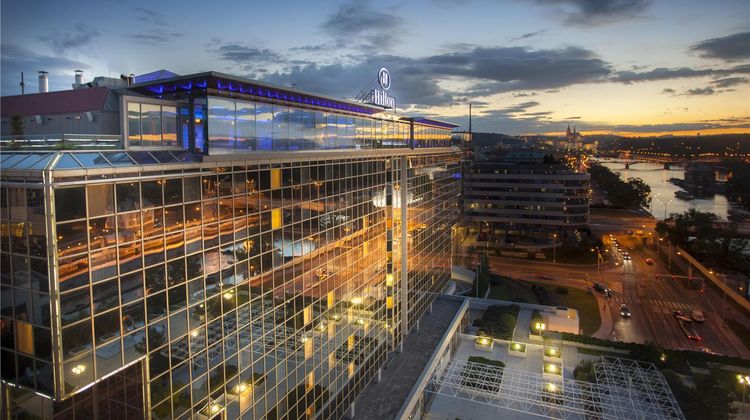 Hilton Prague Atrium Exterior