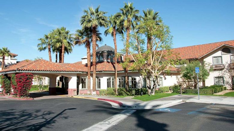 <b>Hilton Garden Inn Rancho Mirage Exterior</b>. Images powered by <a href="https://iceportal.shijigroup.com/" title="IcePortal" target="_blank">IcePortal</a>.