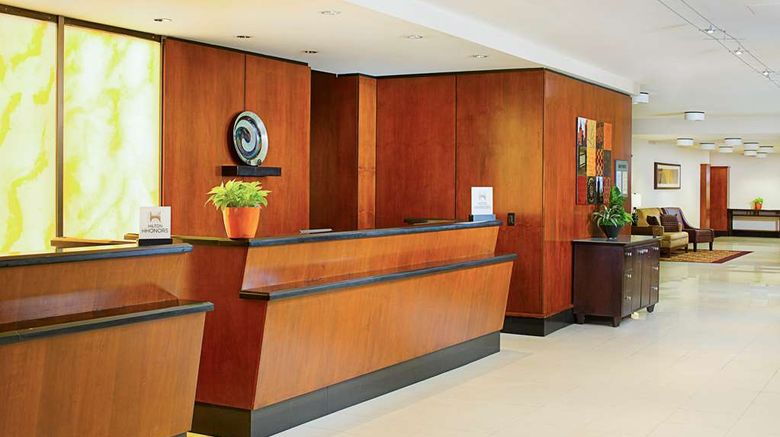 <b>Hilton Providence Downtown Lobby</b>. Images powered by <a href="https://iceportal.shijigroup.com/" title="IcePortal" target="_blank">IcePortal</a>.