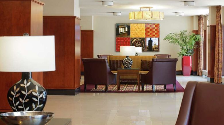 <b>Hilton Providence Downtown Lobby</b>. Images powered by <a href="https://iceportal.shijigroup.com/" title="IcePortal" target="_blank">IcePortal</a>.