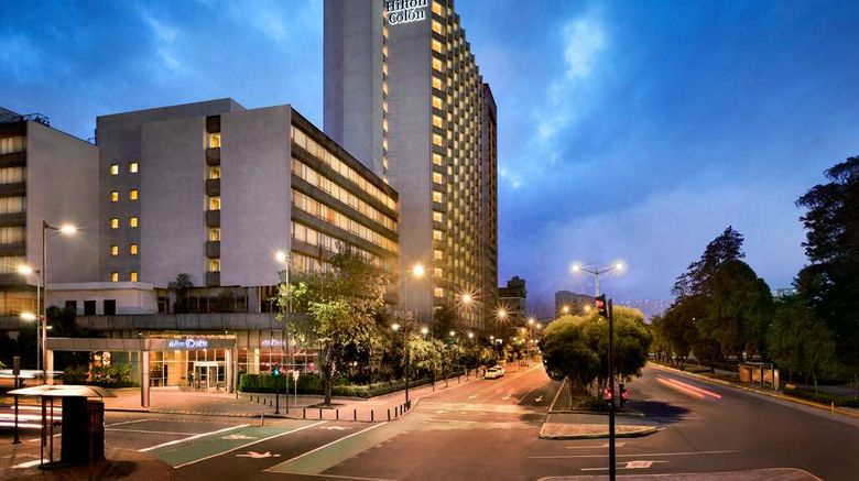 <b>Hilton Colon Quito Exterior</b>. Images powered by <a href="https://iceportal.shijigroup.com/" title="IcePortal" target="_blank">IcePortal</a>.
