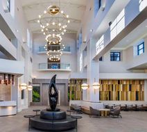 Embassy Suites Raleigh-Durham Airport Lobby