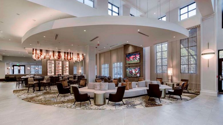 <b>Embassy Suites Raleigh-Durham Airport Lobby</b>. Images powered by <a href="https://iceportal.shijigroup.com/" title="IcePortal" target="_blank">IcePortal</a>.
