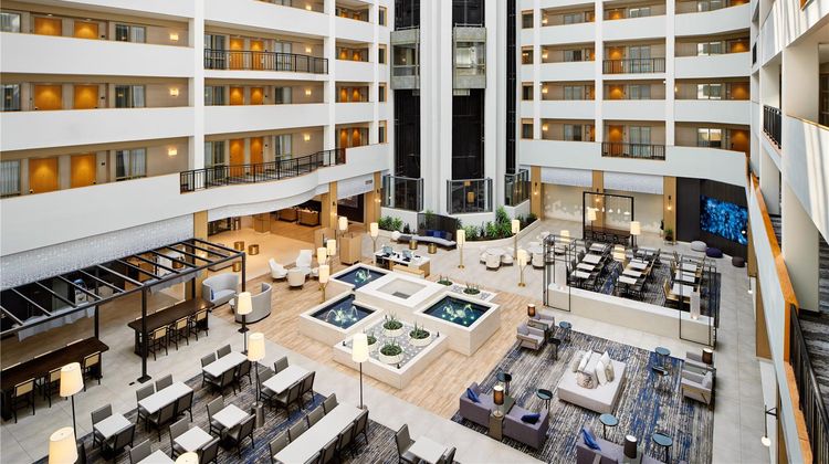 Embassy Suites Raleigh Durham Research Lobby