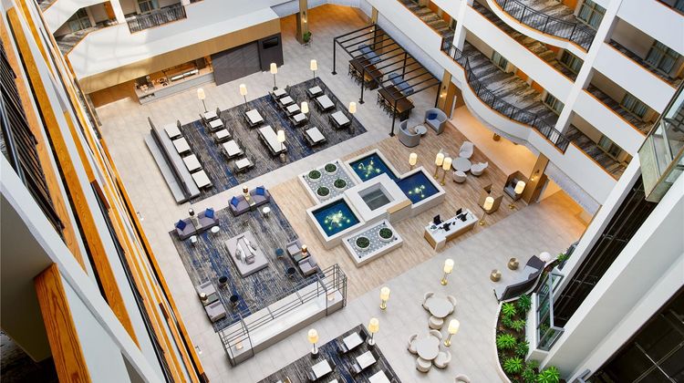 Embassy Suites Raleigh Durham Research Lobby