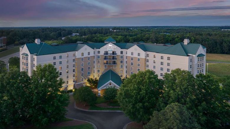 <b>Homewood Suites by Hilton Raleigh-Durham Exterior</b>. Images powered by <a href="https://iceportal.shijigroup.com/" title="IcePortal" target="_blank">IcePortal</a>.