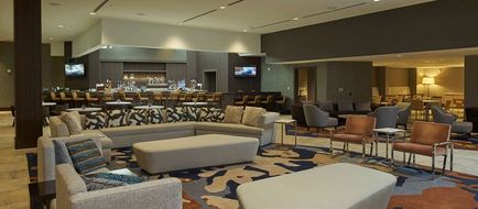 Hilton Raleigh North Hills Lobby