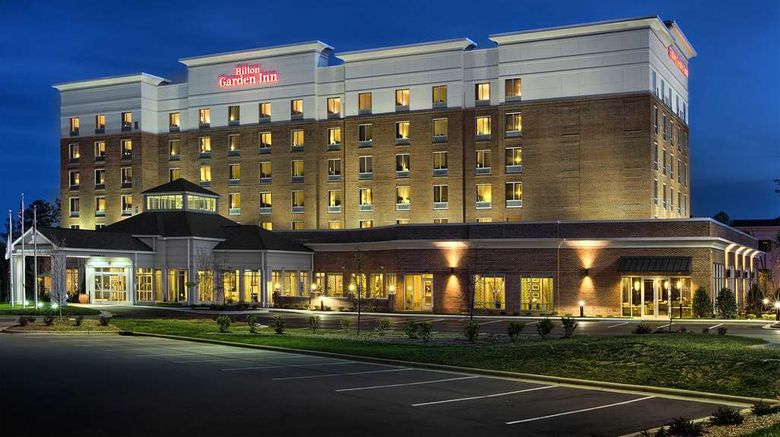 <b>Hilton Garden Inn Raleigh Cary Exterior</b>. Images powered by <a href="https://iceportal.shijigroup.com/" title="IcePortal" target="_blank">IcePortal</a>.