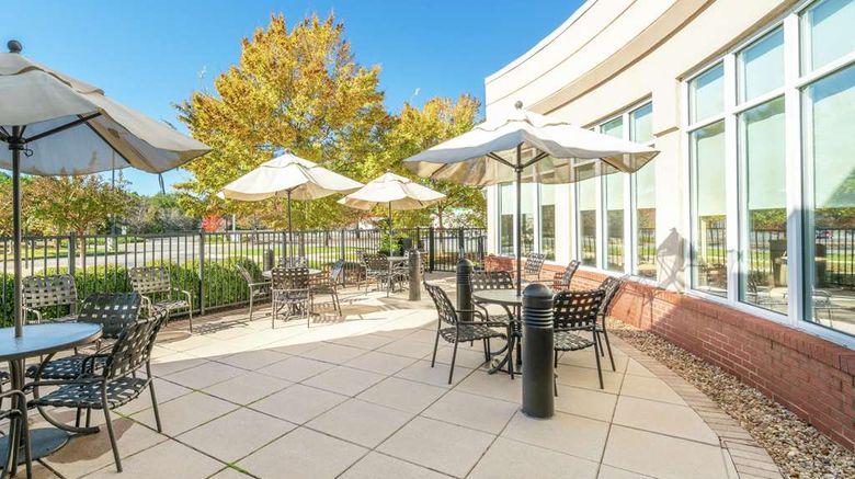 <b>Hilton Garden Inn Richmond Airport Exterior</b>. Images powered by <a href="https://iceportal.shijigroup.com/" title="IcePortal" target="_blank">IcePortal</a>.