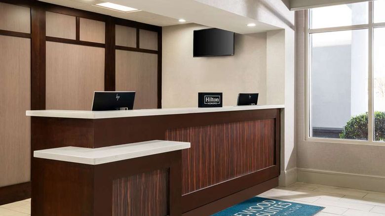 <b>Homewood Suites Richmond Airport Lobby</b>. Images powered by <a href="https://iceportal.shijigroup.com/" title="IcePortal" target="_blank">IcePortal</a>.