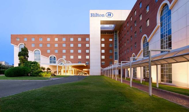 Hilton Rome Airport Exterior