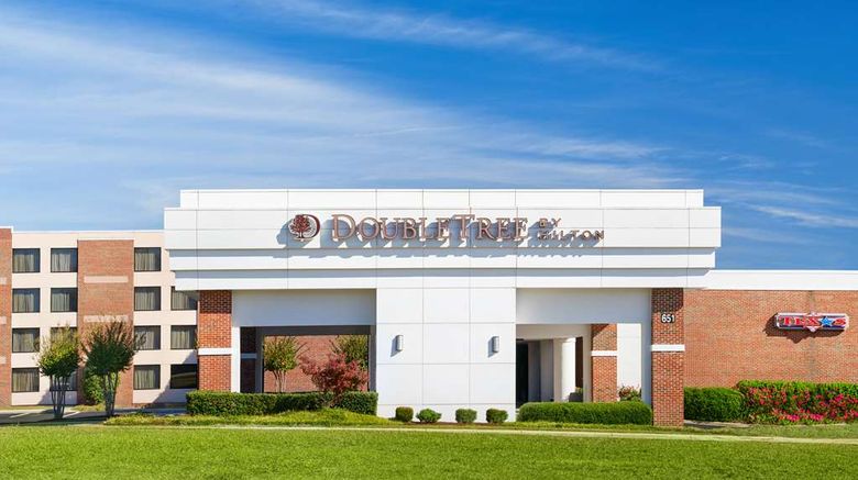 <b>Doubletree Hotel Rocky Mount Exterior</b>. Images powered by <a href="https://iceportal.shijigroup.com/" title="IcePortal" target="_blank">IcePortal</a>.