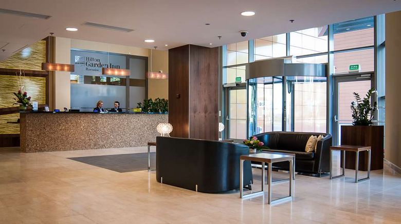 <b>Hilton Garden Inn Rzeszow Lobby</b>. Images powered by <a href="https://iceportal.shijigroup.com/" title="IcePortal" target="_blank">IcePortal</a>.