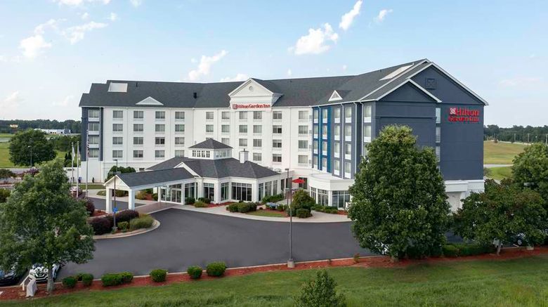 Hilton Garden Inn Roanoke Rapids Exterior. Images powered by <a href="https://iceportal.shijigroup.com" target="_blank" rel="noopener">Ice Portal</a>.