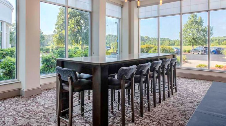 <b>Hilton Garden Inn Roanoke Rapids Lobby</b>. Images powered by <a href="https://iceportal.shijigroup.com/" title="IcePortal" target="_blank">IcePortal</a>.
