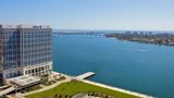 <b>Hilton San Diego Bayfront Exterior</b>. Images powered by <a href="https://iceportal.shijigroup.com/" title="IcePortal" target="_blank">IcePortal</a>.