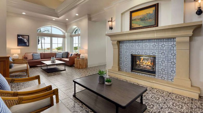 <b>Hilton Garden Inn Carlsbad Beach Lobby</b>. Images powered by <a href="https://iceportal.shijigroup.com/" title="IcePortal" target="_blank">IcePortal</a>.