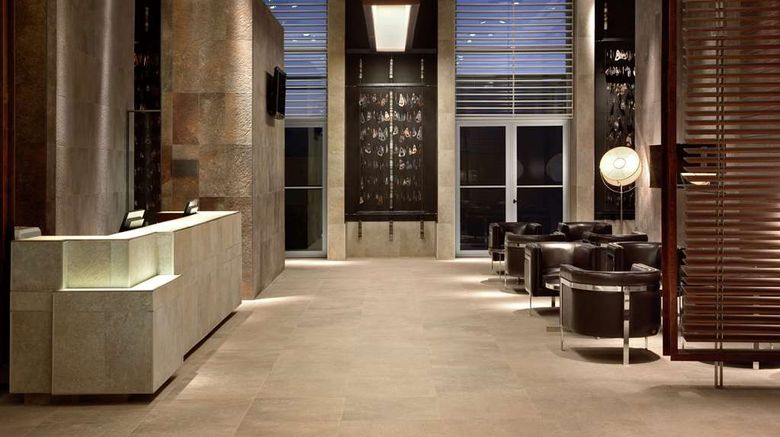<b>Hilton Garden Inn Santiago Airport Lobby</b>. Images powered by <a href="https://iceportal.shijigroup.com/" title="IcePortal" target="_blank">IcePortal</a>.