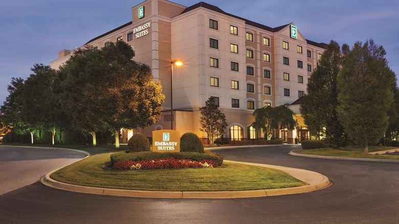 Embassy Suites Louisville East Exterior. Images powered by <a href="https://iceportal.shijigroup.com" target="_blank" rel="noopener">Ice Portal</a>.