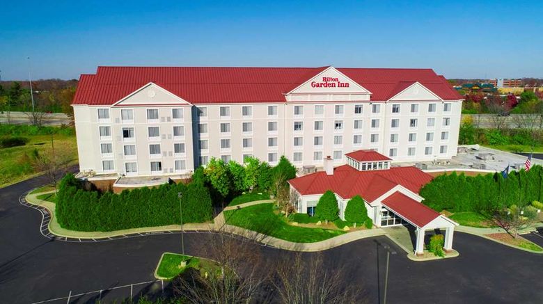 Hilton Garden Inn Louisville/Northeast Exterior. Images powered by <a href="https://iceportal.shijigroup.com" target="_blank" rel="noopener">Ice Portal</a>.