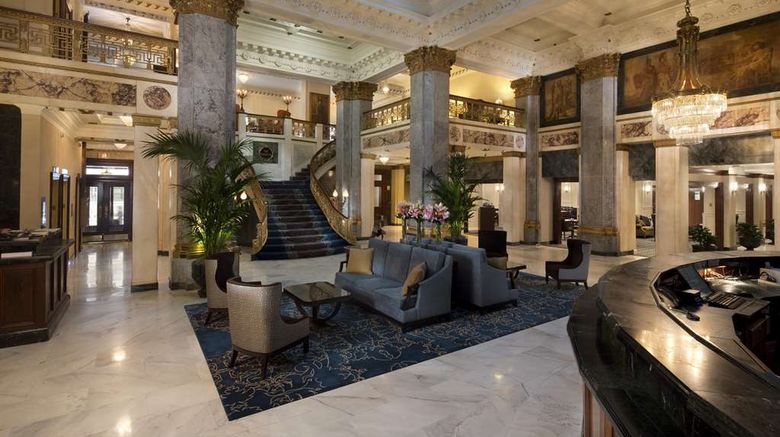 <b>The Seelbach Hilton Louisville Lobby</b>. Images powered by <a href="https://iceportal.shijigroup.com/" title="IcePortal" target="_blank">IcePortal</a>.