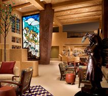 Hilton Santa Fe Buffalo Thunder Lobby