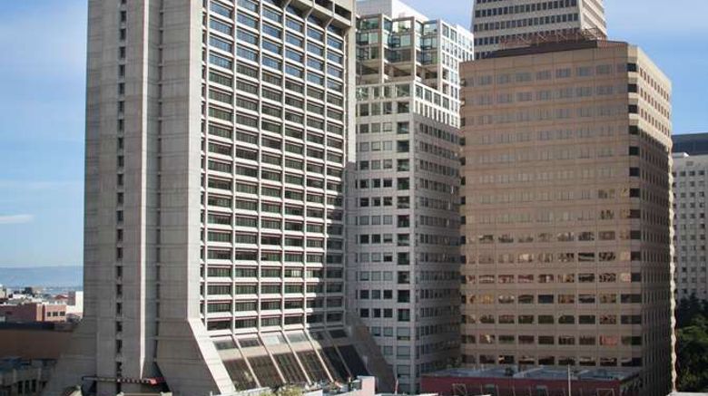 <b>Hilton San Francisco Financial District Exterior</b>. Images powered by <a href="https://iceportal.shijigroup.com/" title="IcePortal" target="_blank">IcePortal</a>.