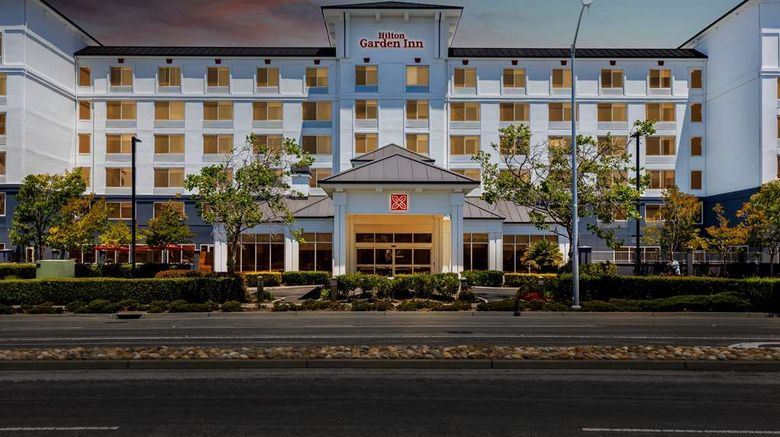 <b>Hilton Garden Inn San Mateo Exterior</b>. Images powered by <a href="https://iceportal.shijigroup.com/" title="IcePortal" target="_blank">IcePortal</a>.