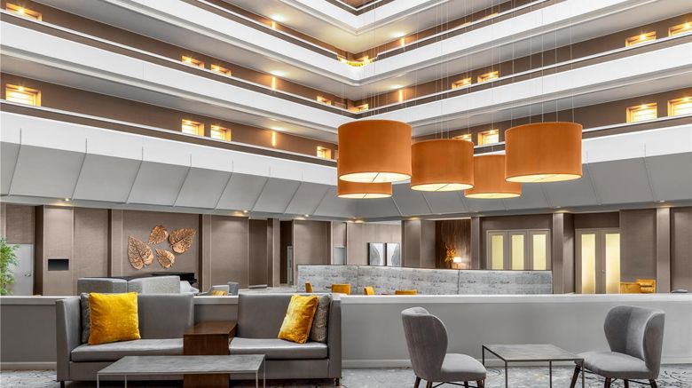 <b>Doubletree by Hilton Springfield Lobby</b>. Images powered by <a href="https://iceportal.shijigroup.com/" title="IcePortal" target="_blank">IcePortal</a>.