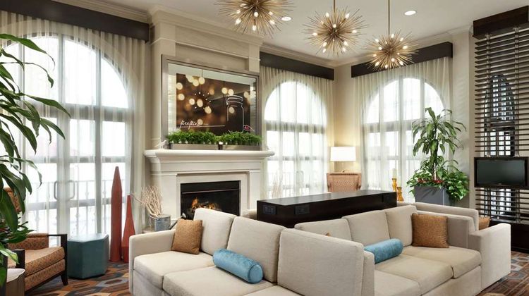 Hilton Garden Inn Cupertino Lobby