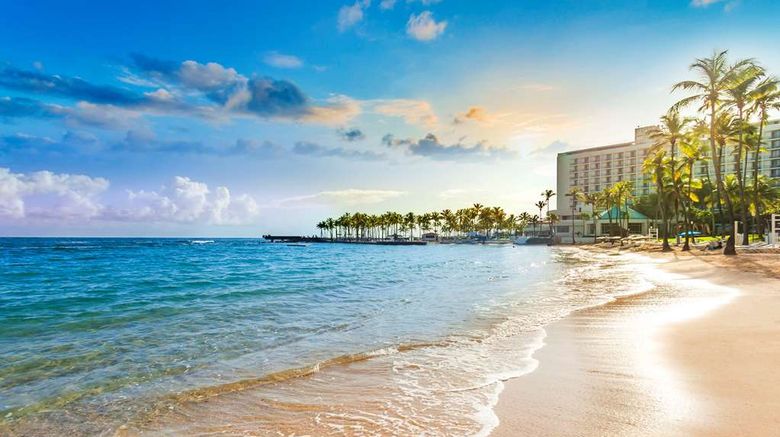 Caribe Hilton Exterior. Images powered by <a href="https://iceportal.shijigroup.com" target="_blank" rel="noopener">Ice Portal</a>.