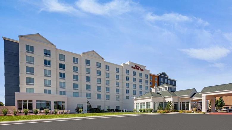 Hilton Garden Inn Salt Lake City Airport Exterior. Images powered by <a href="https://iceportal.shijigroup.com" target="_blank" rel="noopener">Ice Portal</a>.