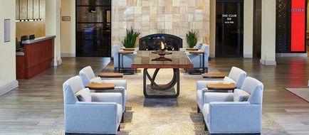 DoubleTree Hilton Salt Lake City Airport Lobby