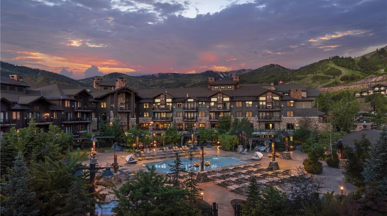 Waldorf Astoria Park City Exterior. Images powered by <a href="https://iceportal.shijigroup.com" target="_blank" rel="noopener">Ice Portal</a>.