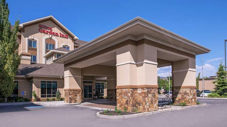 <b>Hilton Garden Inn Salt Lake CityDowntown Exterior</b>. Images powered by <a href="https://iceportal.shijigroup.com/" title="IcePortal" target="_blank">IcePortal</a>.