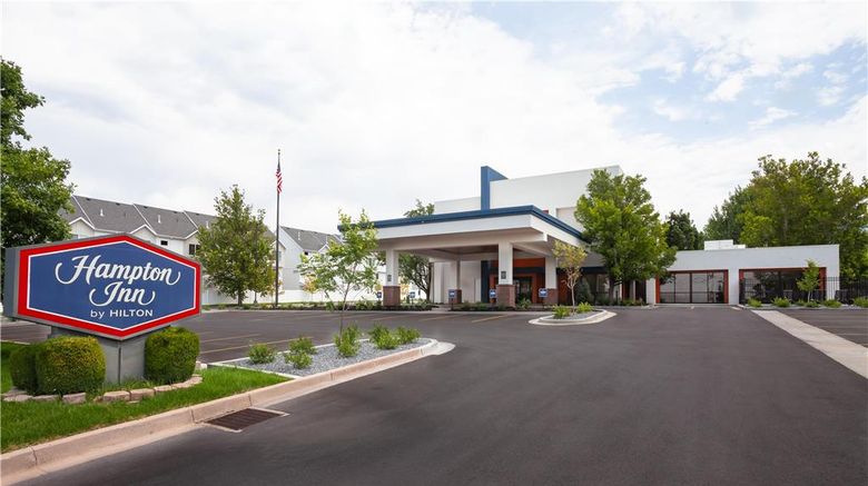 Hampton Inn Salt Lake City-North Exterior. Images powered by <a href="https://iceportal.shijigroup.com" target="_blank" rel="noopener">Ice Portal</a>.