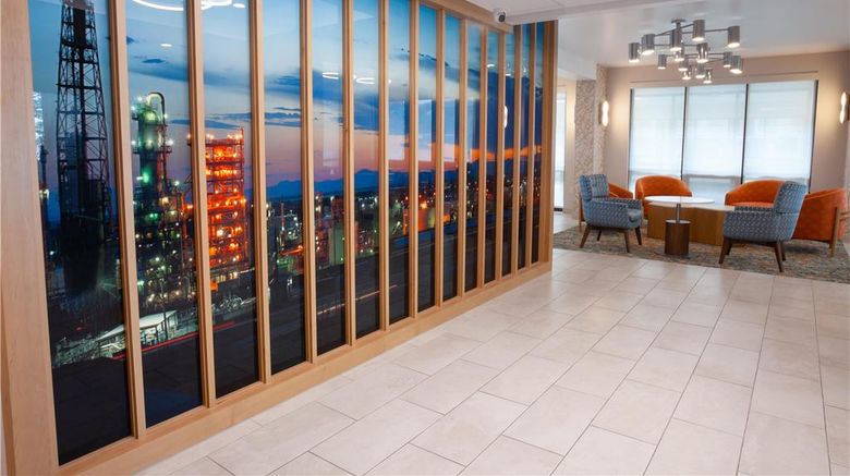 <b>Hampton Inn Salt Lake City-North Lobby</b>. Images powered by <a href="https://iceportal.shijigroup.com/" title="IcePortal" target="_blank">IcePortal</a>.
