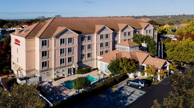 <b>Hilton Garden Inn Folsom Exterior</b>. Images powered by <a href="https://iceportal.shijigroup.com/" title="IcePortal" target="_blank">IcePortal</a>.