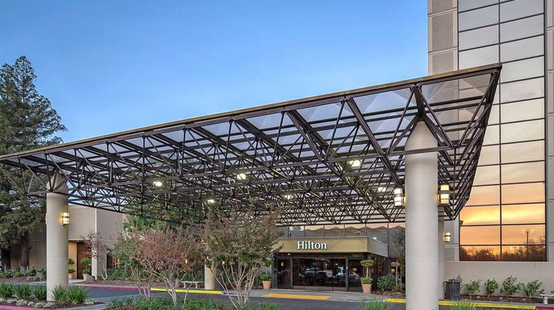 <b>Hilton Sacramento Arden West Exterior</b>. Images powered by <a href="https://iceportal.shijigroup.com/" title="IcePortal" target="_blank">IcePortal</a>.