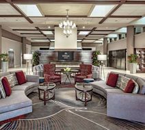 Hilton Sacramento Arden West Lobby