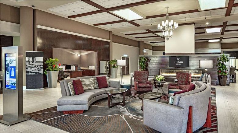 <b>Hilton Sacramento Arden West Lobby</b>. Images powered by <a href="https://iceportal.shijigroup.com/" title="IcePortal" target="_blank">IcePortal</a>.