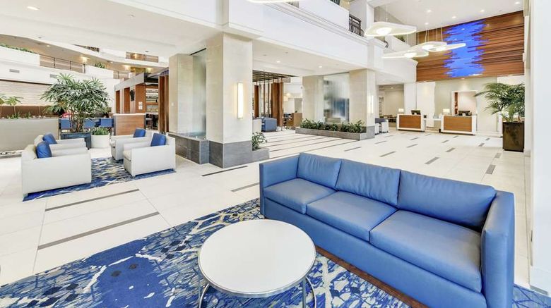 <b>Embassy Suites Anaheim - Orange Lobby</b>. Images powered by <a href="https://iceportal.shijigroup.com/" title="IcePortal" target="_blank">IcePortal</a>.