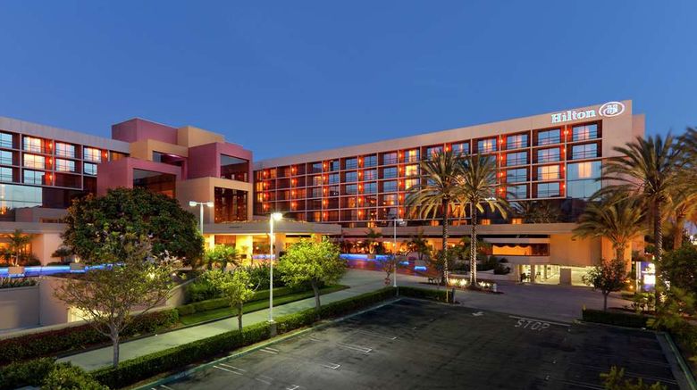 <b>Hilton Orange County Costa Mesa Exterior</b>. Images powered by <a href="https://iceportal.shijigroup.com/" title="IcePortal" target="_blank">IcePortal</a>.