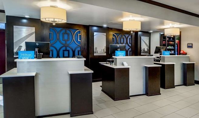 Embassy Suites St Louis Airport Lobby