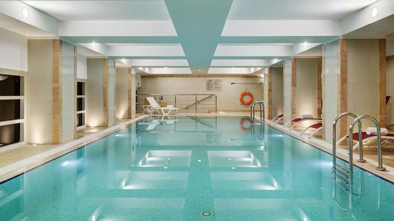 <b>Hilton Moscow Leningradskaya Pool</b>. Images powered by <a href="https://iceportal.shijigroup.com/" title="IcePortal" target="_blank">IcePortal</a>.